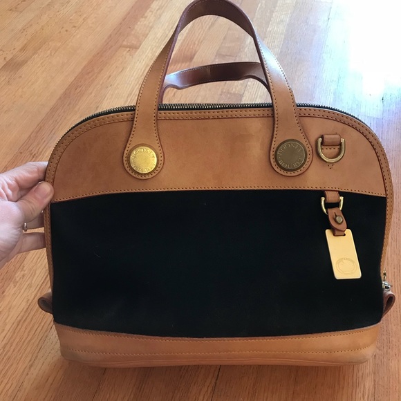 ๐ Dooney & Bourke Canvas and Leather Bag ๐ - Picture 2 of 6